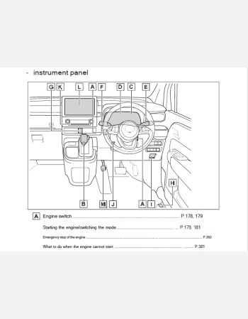 toyota sienta 2022-2023 owners manual in english